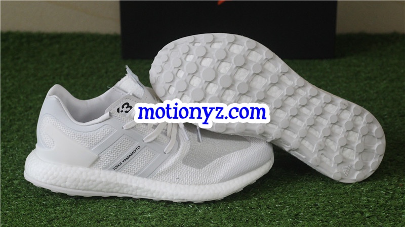 Adidas Y-3 Pure Boost ZG Knit Triple White BY8955